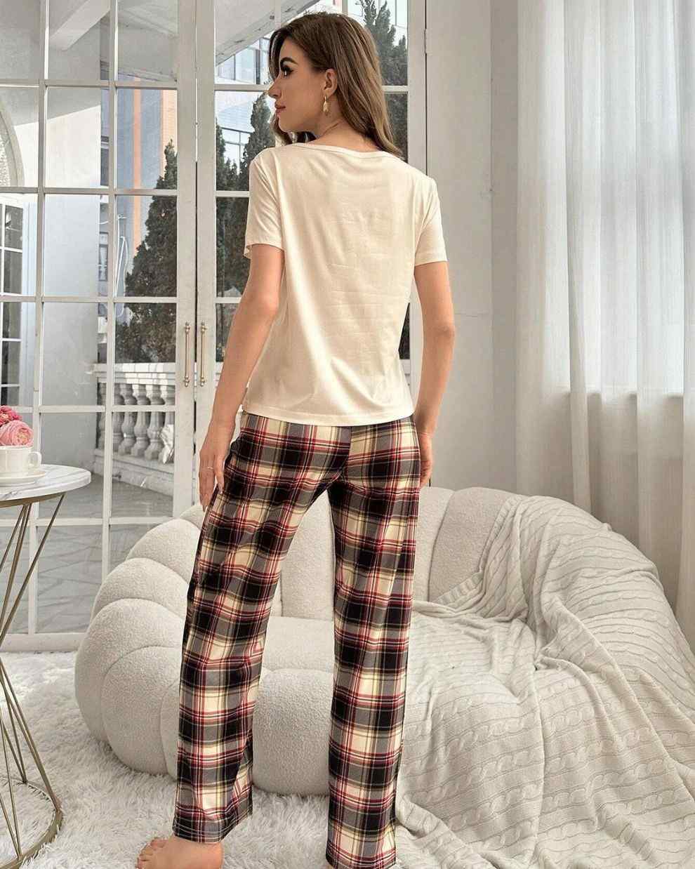 Something Special Printed Night Suit