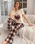 Something Special Printed Night Suit