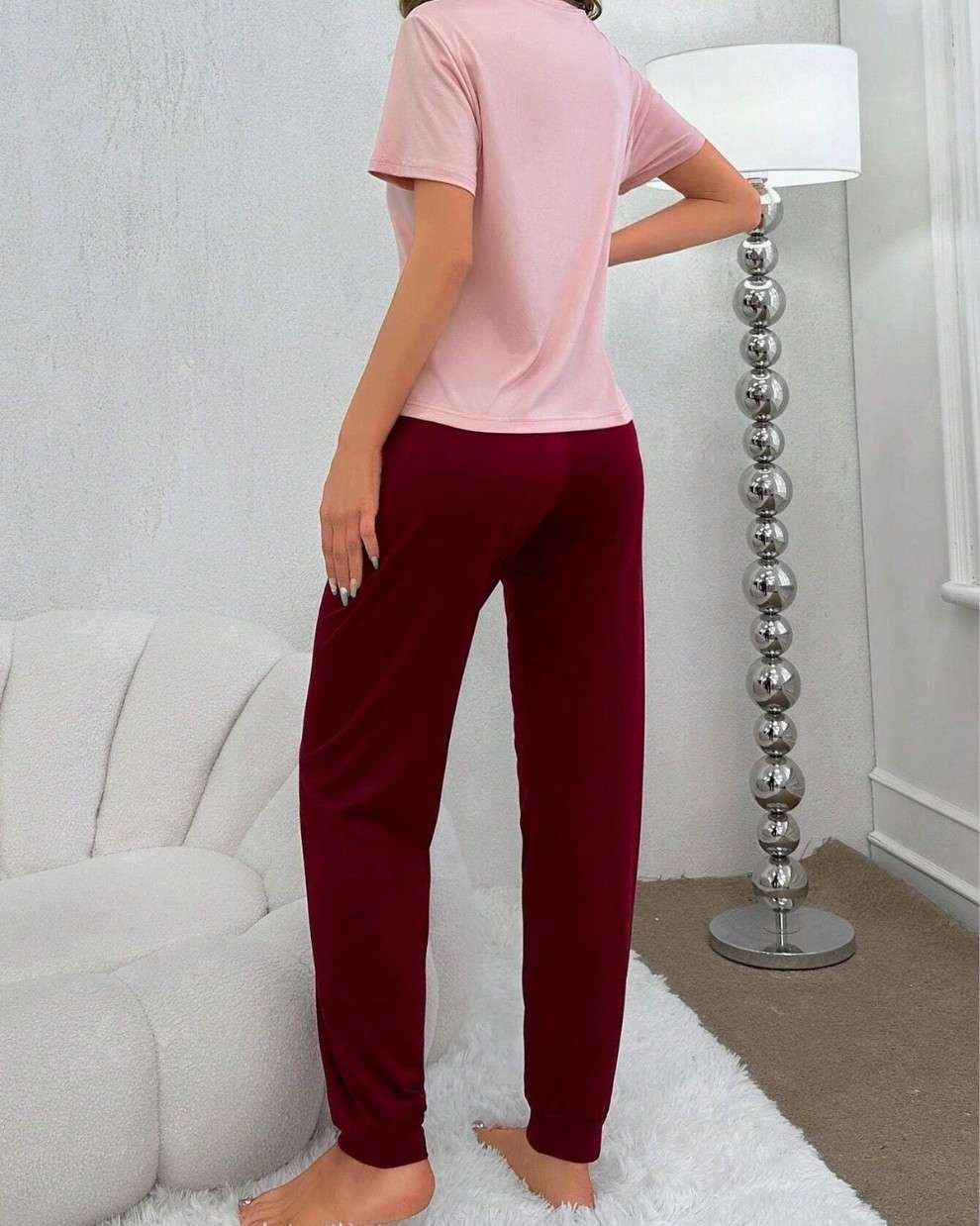 Sleepy Eyes Printed Night Suit