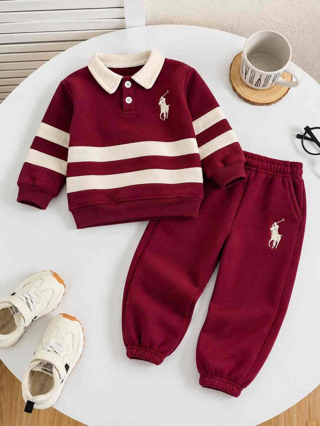 Maroon Majesty Kids Winter Suit