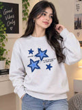 Blue Star Fleece Sweatshirt