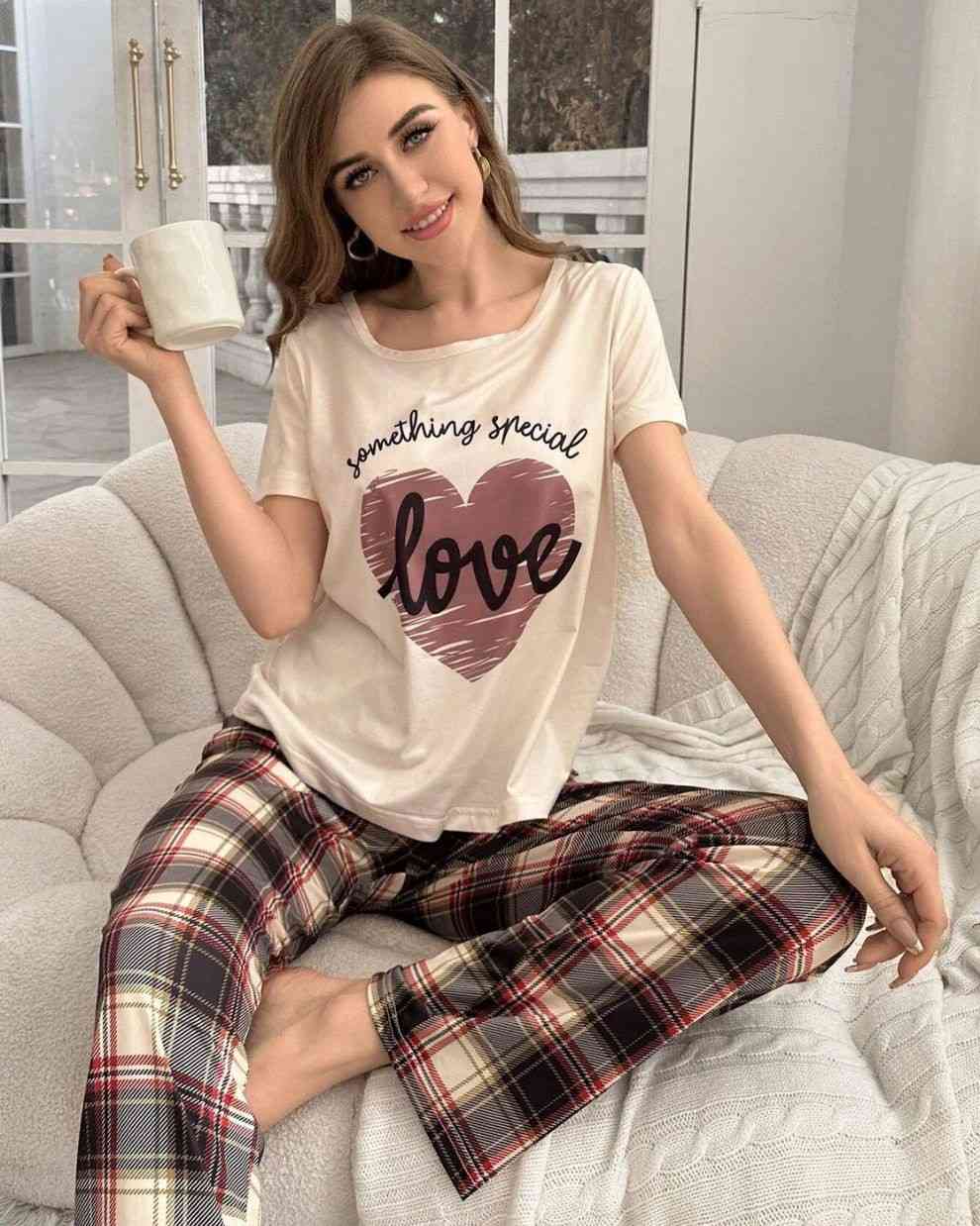 Something Special Printed Night Suit
