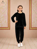 China Imported Velvet – Jet Blcak 2 Pec CO-ORD Set