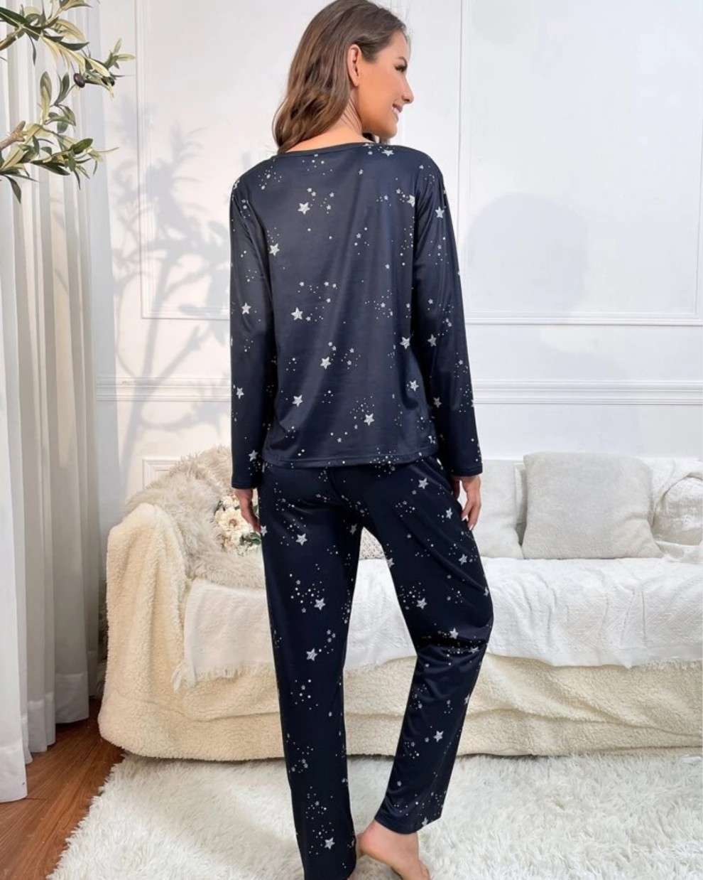 Galaxy Printed Night Suit