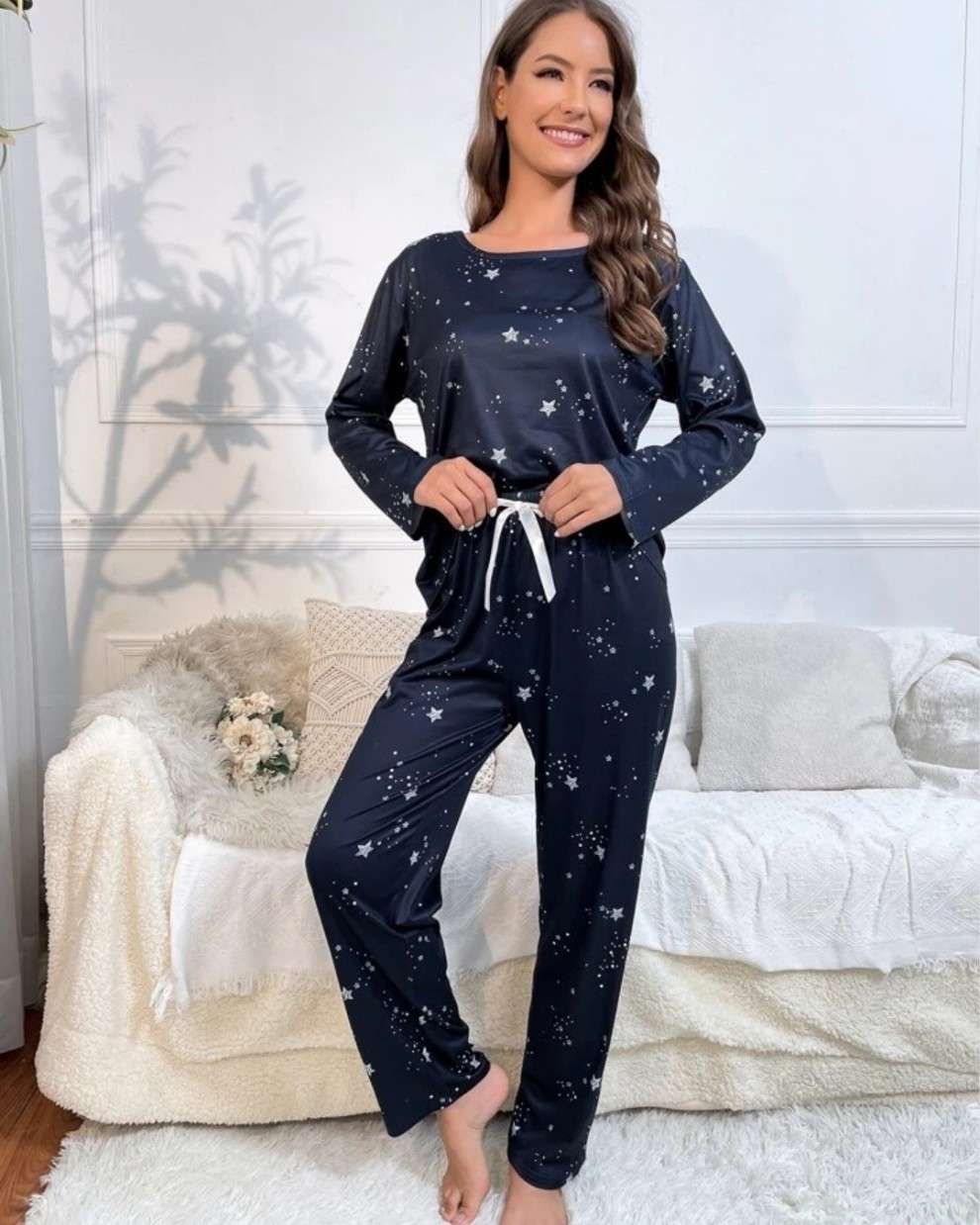Galaxy Printed Night Suit