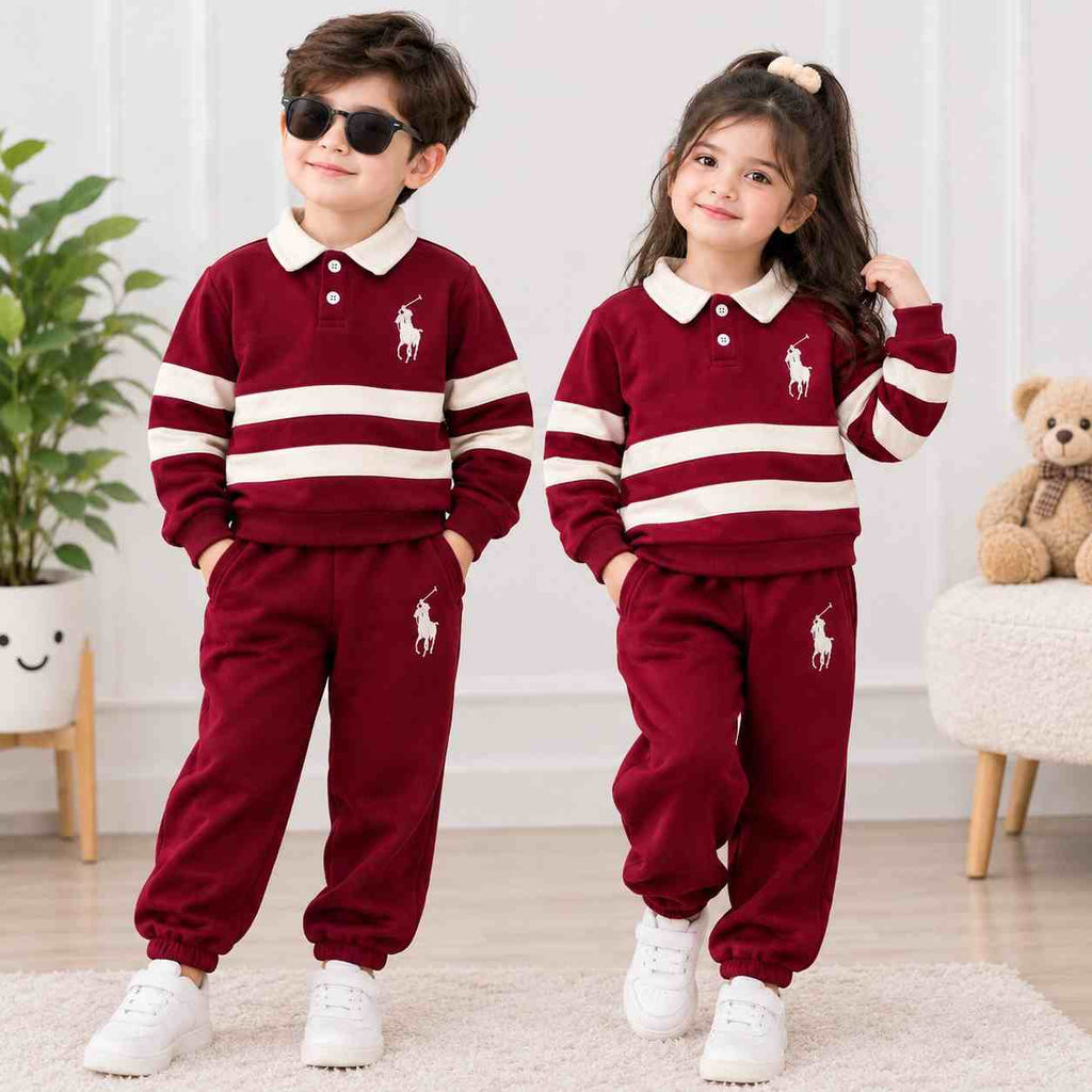 Maroon Majesty Kids Winter Suit