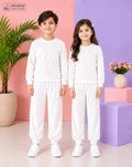 China Imported Velvet – OFF WHITE 2 Pec CO-ORD Set (Each)