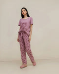 Love Sleep Printed Night Suit