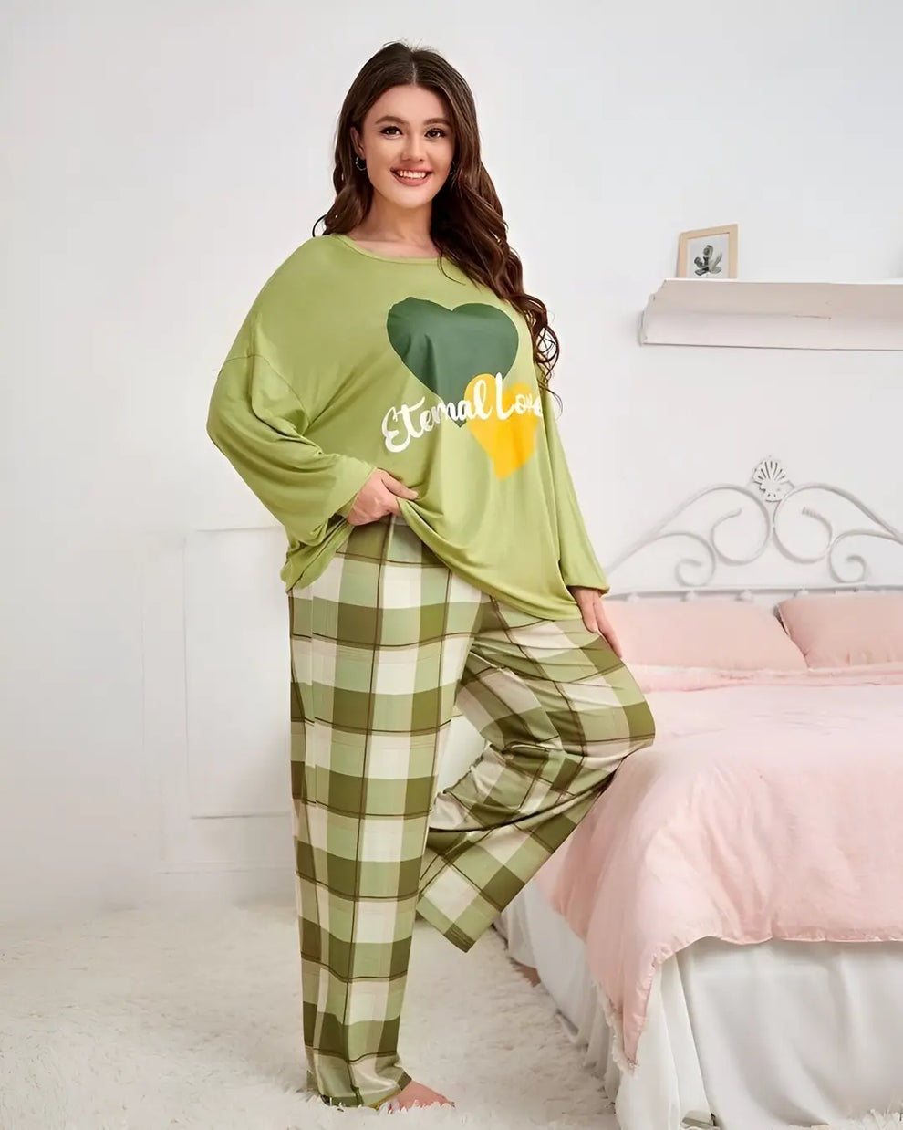 Extarnal Love Printed Night Suit