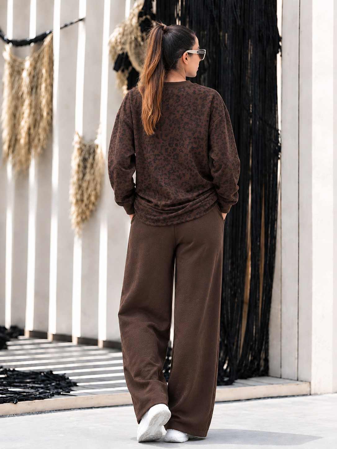 Winter Urban Leopard Premium Fleece Co-Ord