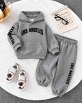 Grey Los Angeles Kids Winter Tracksuit